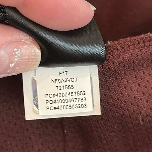 The North Face Jacket Women's Size Small Red Full Zip Windwall Soft Shell - Picture 8 of 10